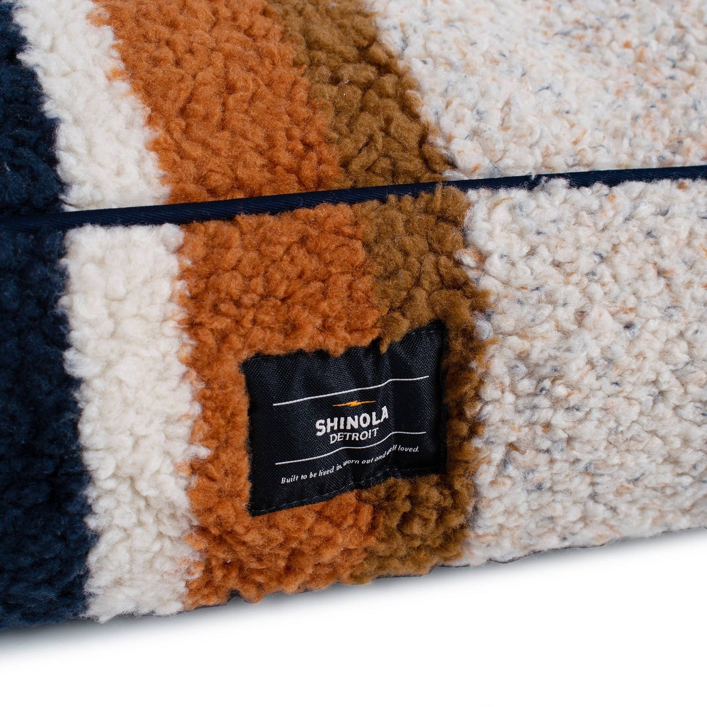 Shinola Pet Rectangular Pet Napper Dog Bed in Oatmeal