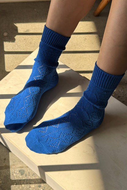 Modal Eyelet Socks