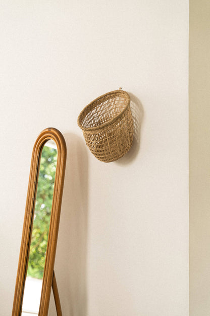Seagrass Wall Basket for Storage – Salema Wall Basket