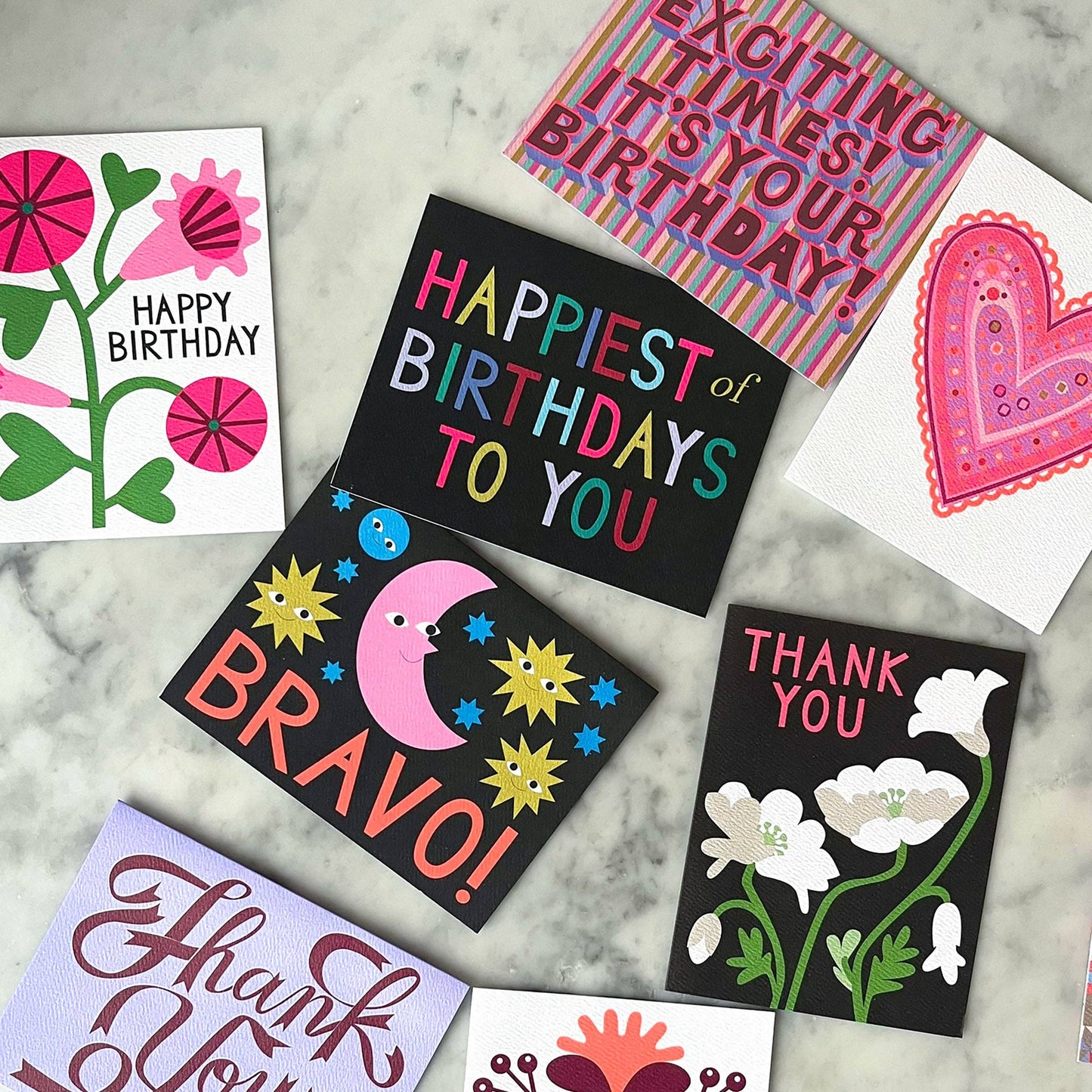 Embroidered Heart Note Card