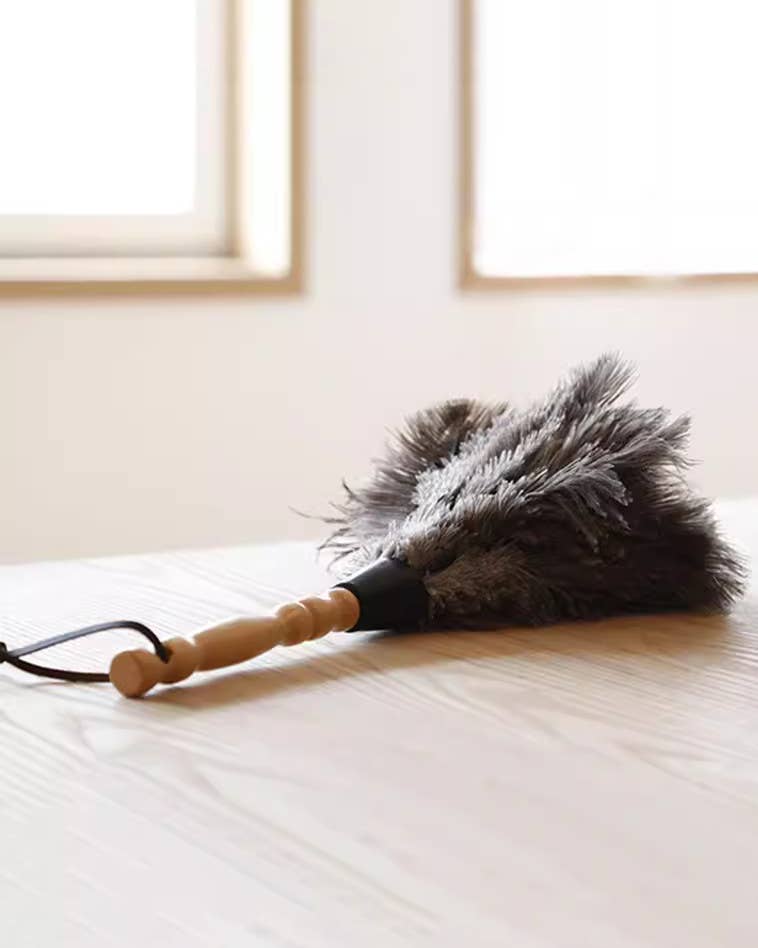 Natural Ostrich Feather Duster