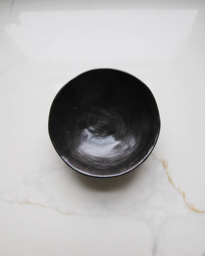 Footed Ceramic Display Bowl