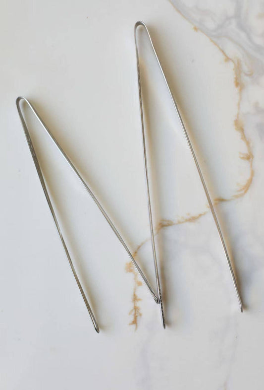 Stainless Steel Non-Slip Tongs