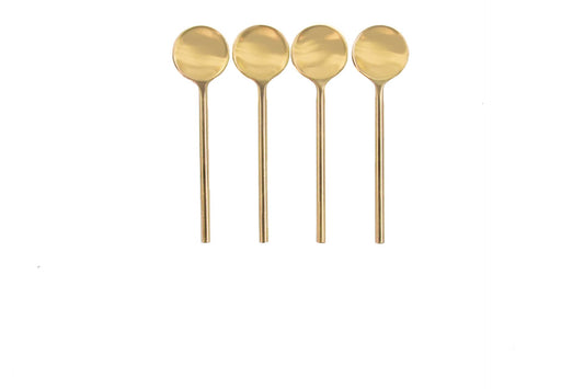 Gold Thin Mini Spoon