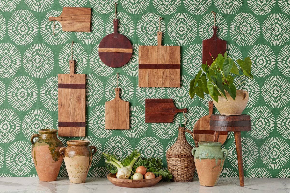 Natural Rectangle Acacia Wood Charcuterie Cheese Board Small