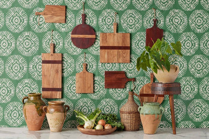 Natural Rectangle Acacia Wood Charcuterie Cheese Board Small