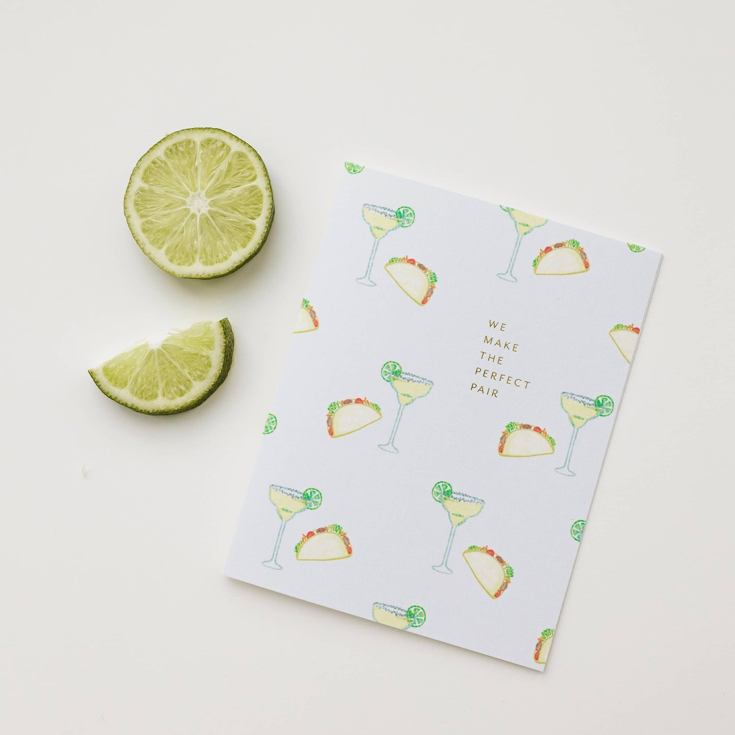 Taco Marg Perfect Pair Card