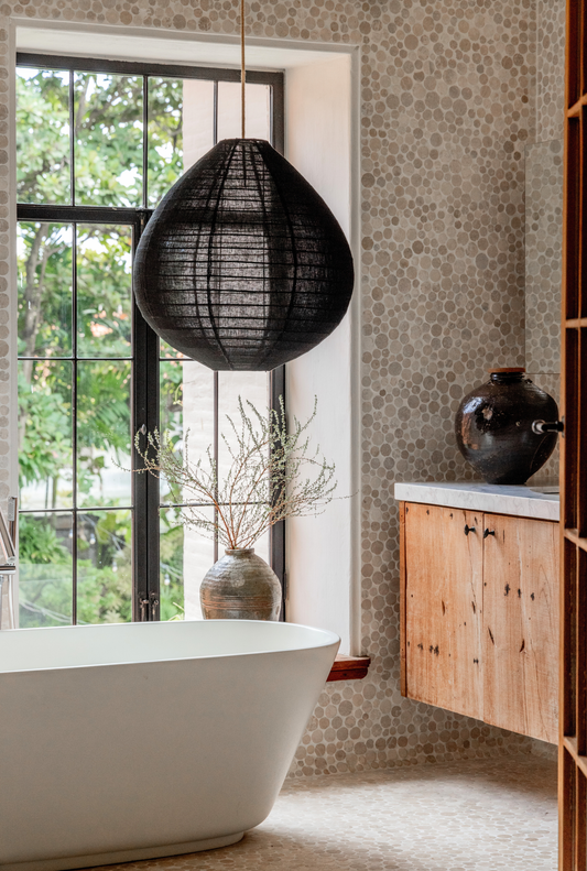 Linen Light Shade - Parlour Shape