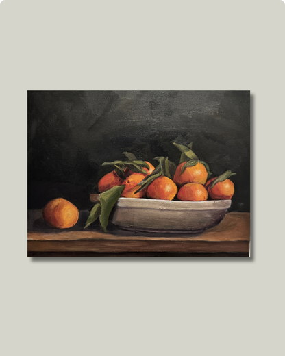 "Bowl of Oranges" Print