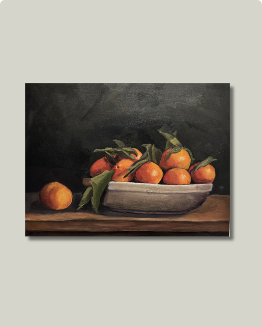 "Bowl of Oranges" Print