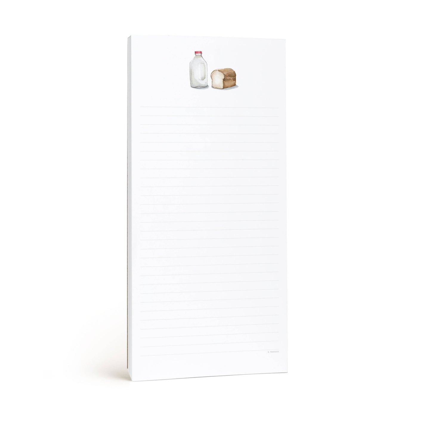 Milk and Bread Market Notepad
