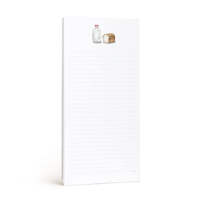 Milk and Bread Market Notepad