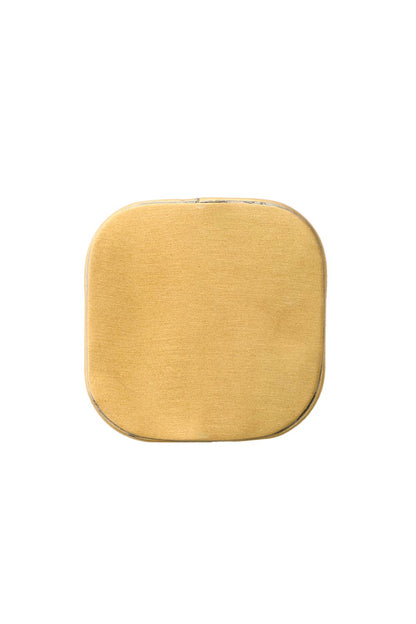 Brass Framed Mirror (S)Square