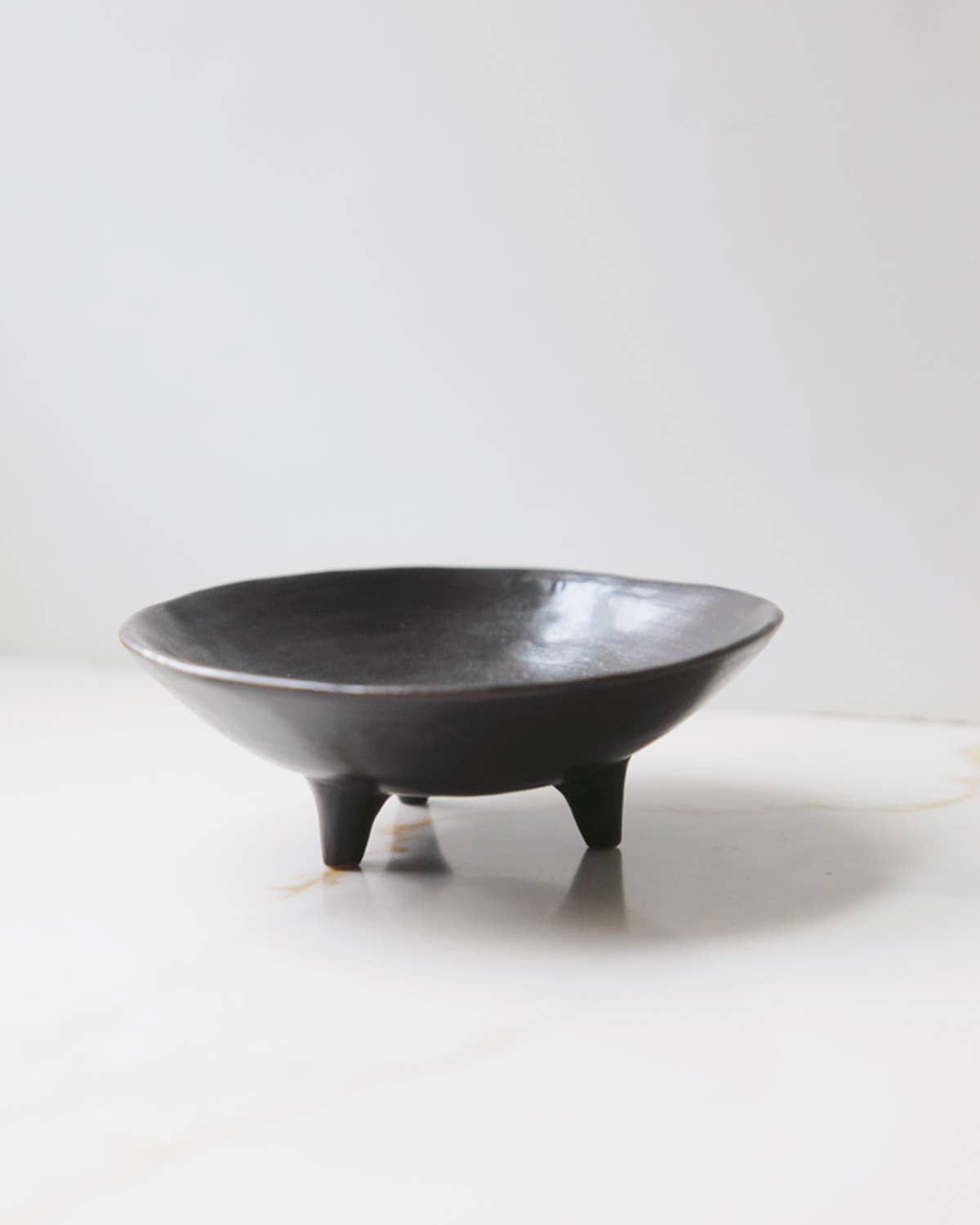 Footed Ceramic Display Bowl