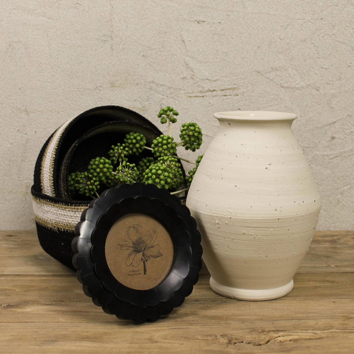 Stoneware Vase - Lrg