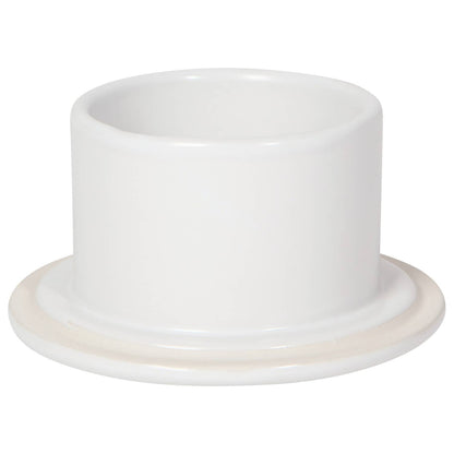 Matte White Butter Crock