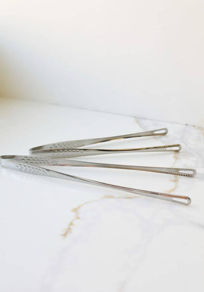 Stainless Steel Non-Slip Tongs