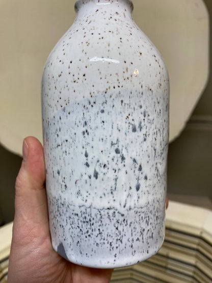 Speckled White AND Gray Soap Dispenser