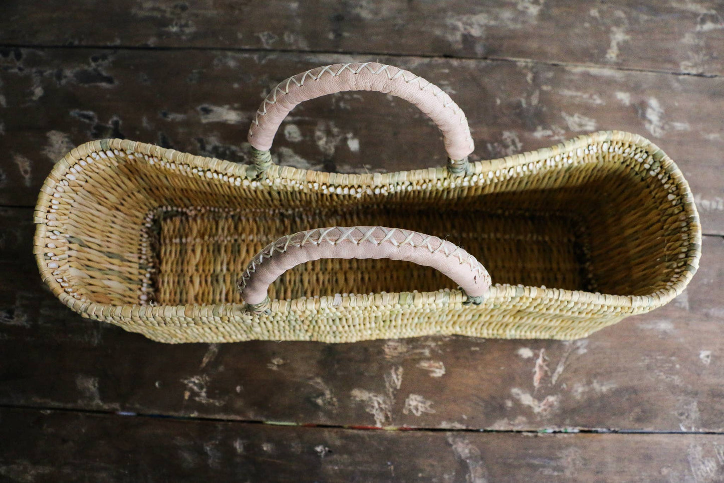Garden Trug Basket, Brown