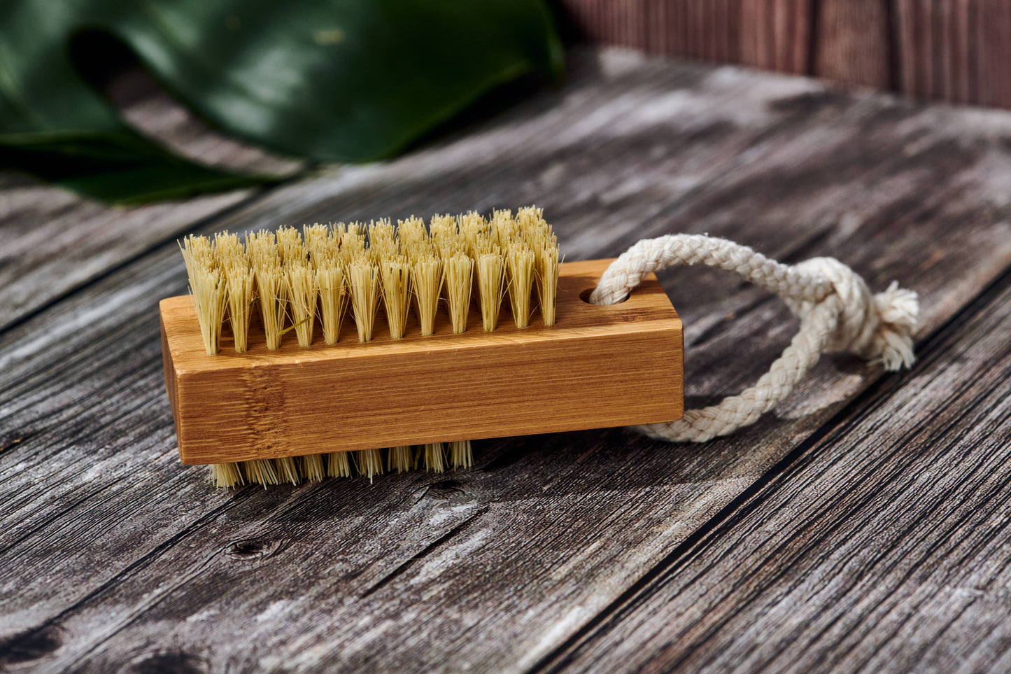 Wood Nail Brush (Plastic Free, Vegan, Unbranded, Unpackaged)