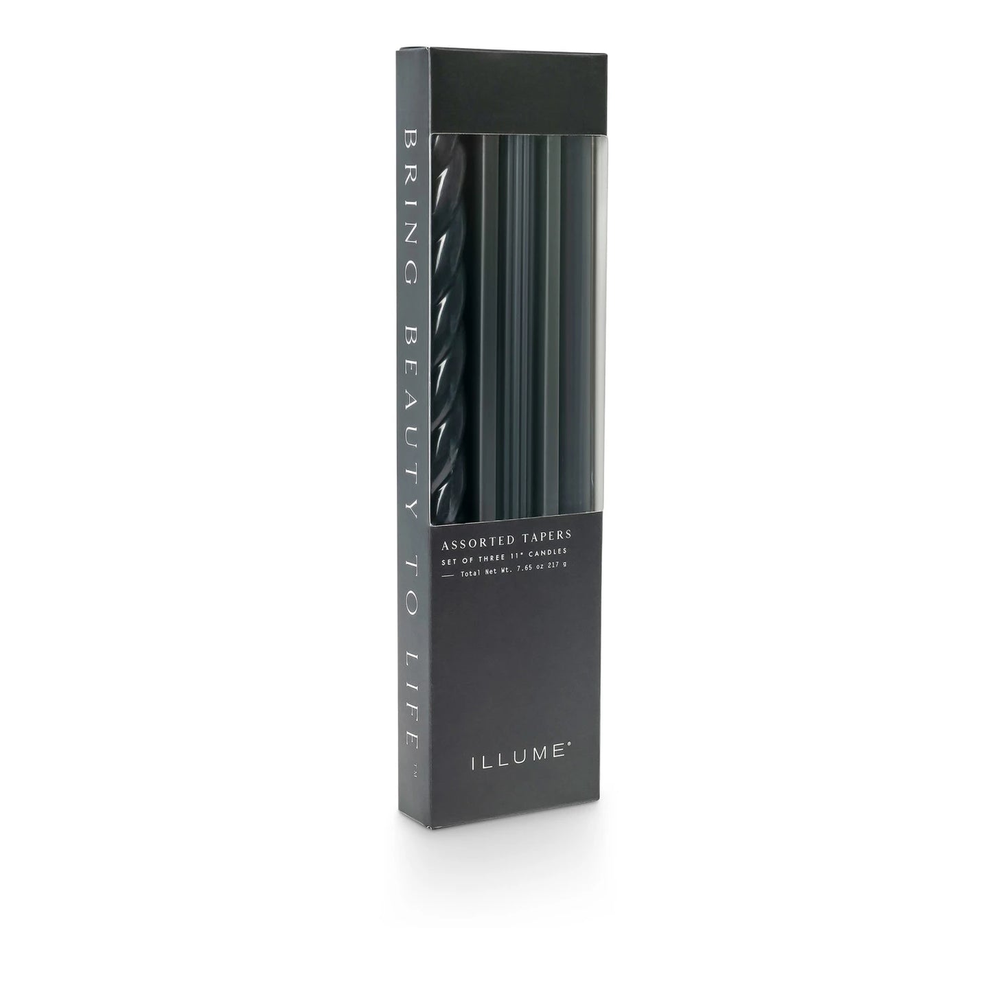 Blackberry Tapered Candles, 3 pack