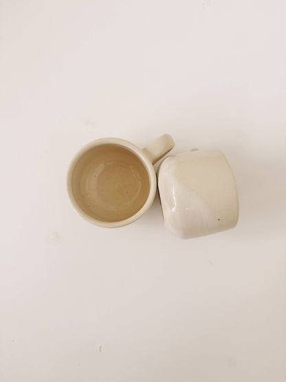 10oz Cafe Mug - Washed White