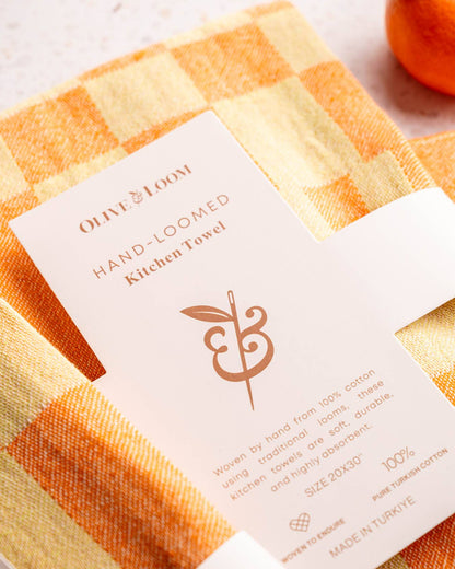 Geometric Kitchen Towel - Blocks