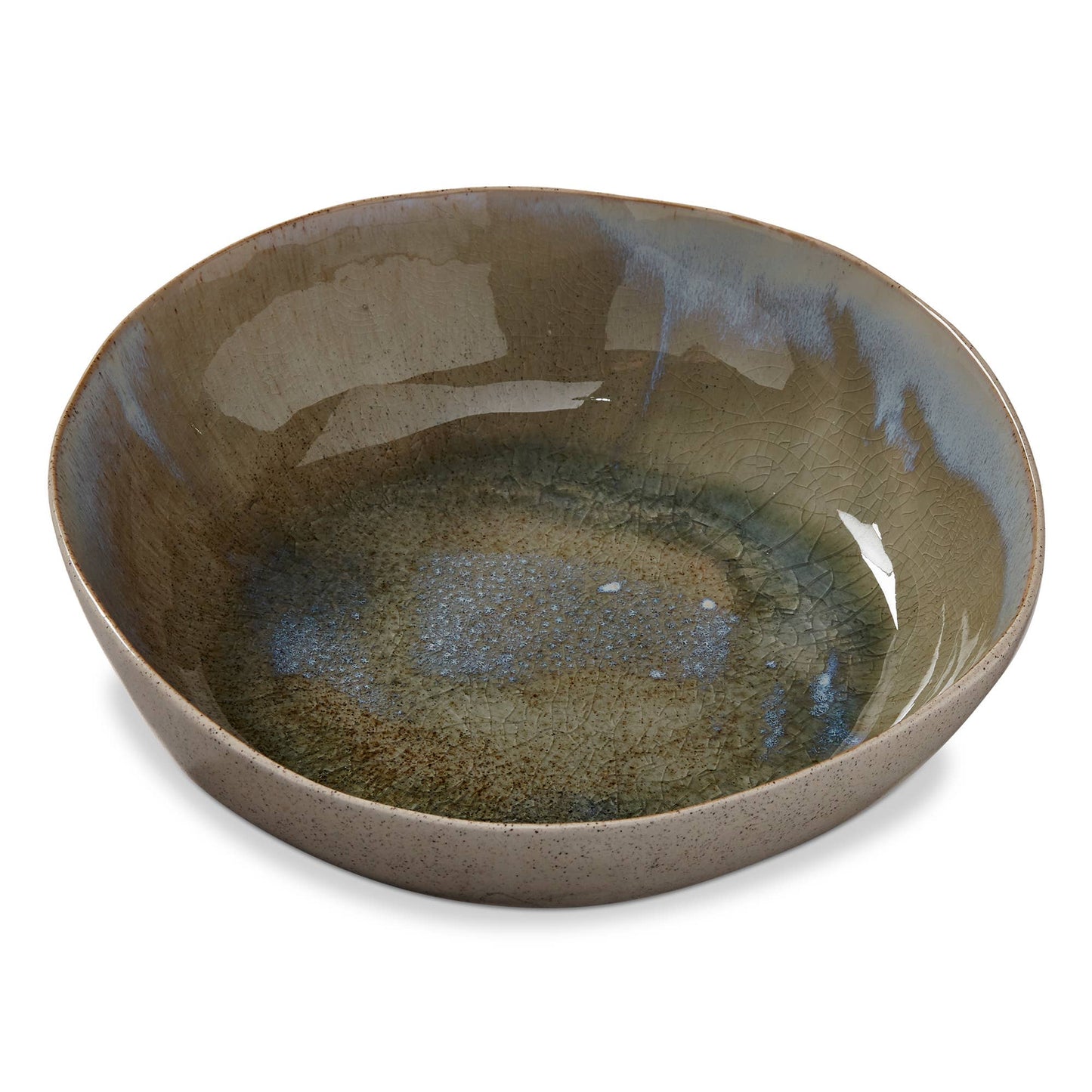 Montauk Serving Bowl Multi Porcelain Summer