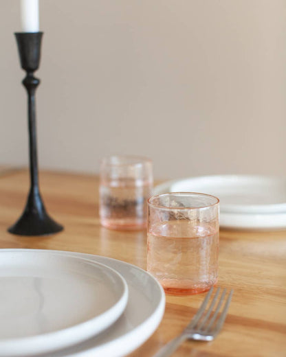 Handblown Hammered Glasses