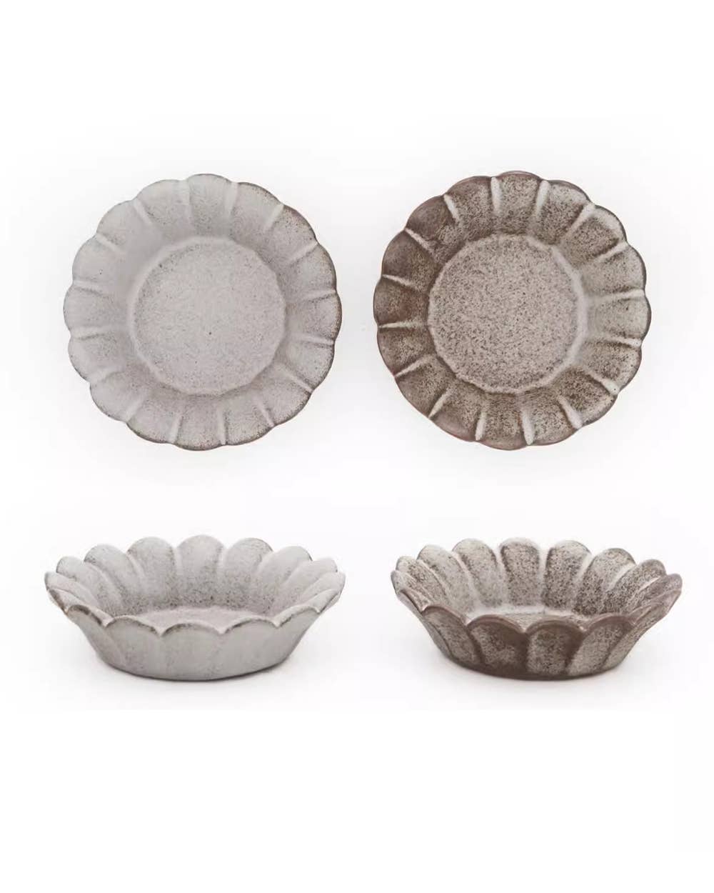 Flower Ceramic Pinch Bowls