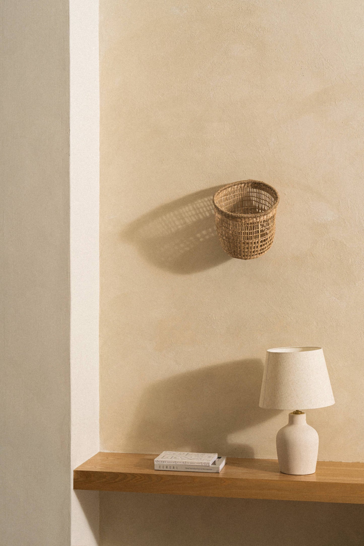 Seagrass Wall Basket for Storage – Salema Wall Basket