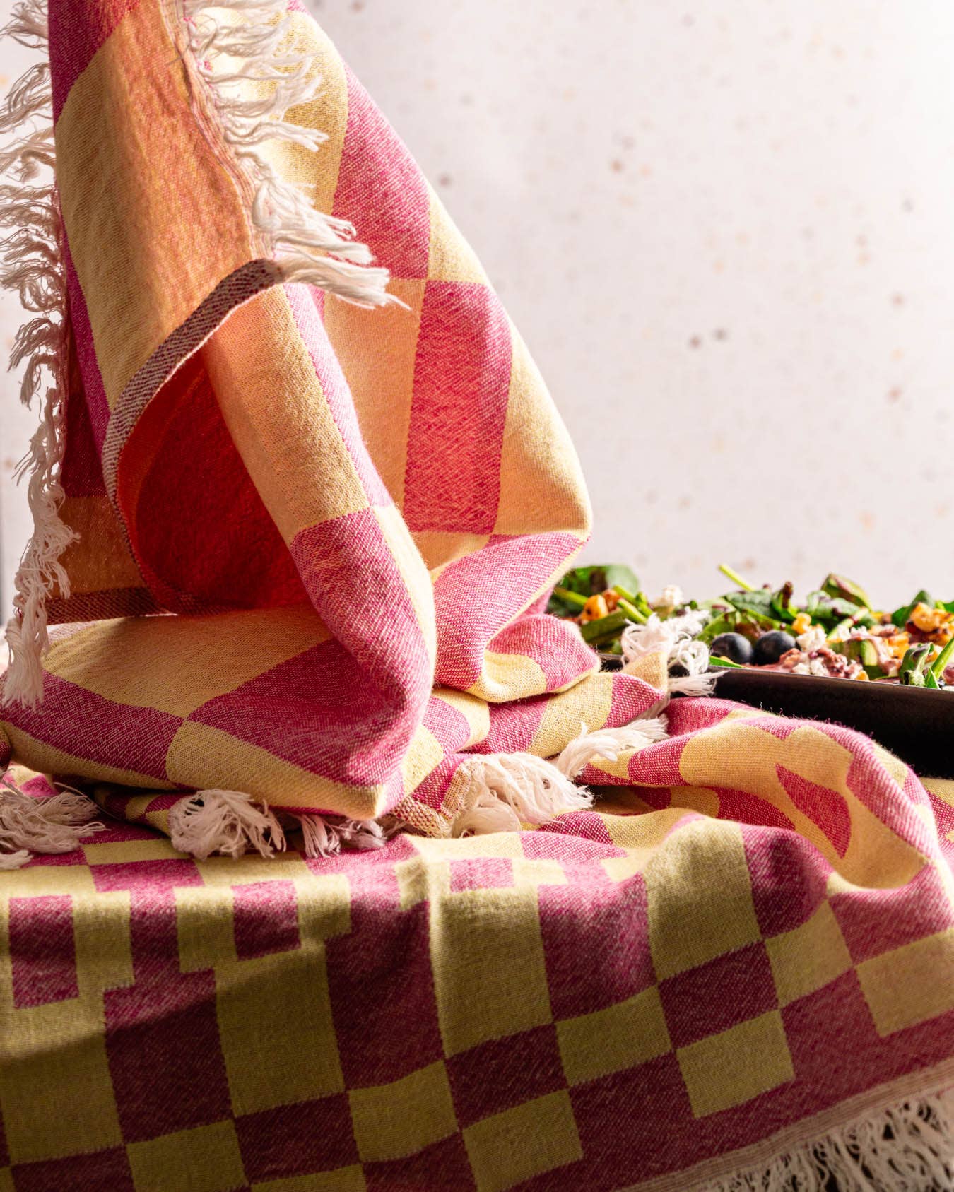 Geometric Kitchen Towel - Blocks