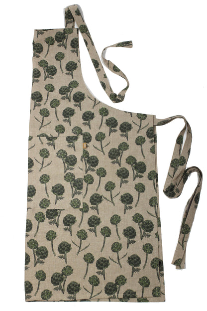 Apron Artichoke Burnt Olive