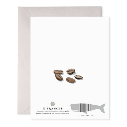 Espresso Thanks | Espresso Martini Thank You Greeting Card