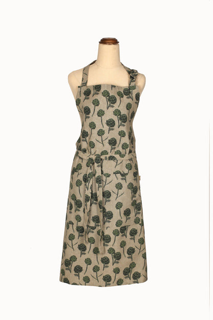 Apron Artichoke Burnt Olive