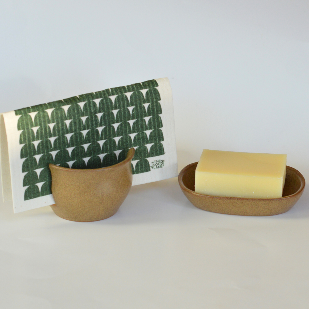 Soap Dish / Fair Trade Ceramic Stoneware