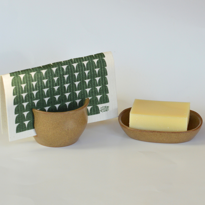 Soap Dish / Fair Trade Ceramic Stoneware