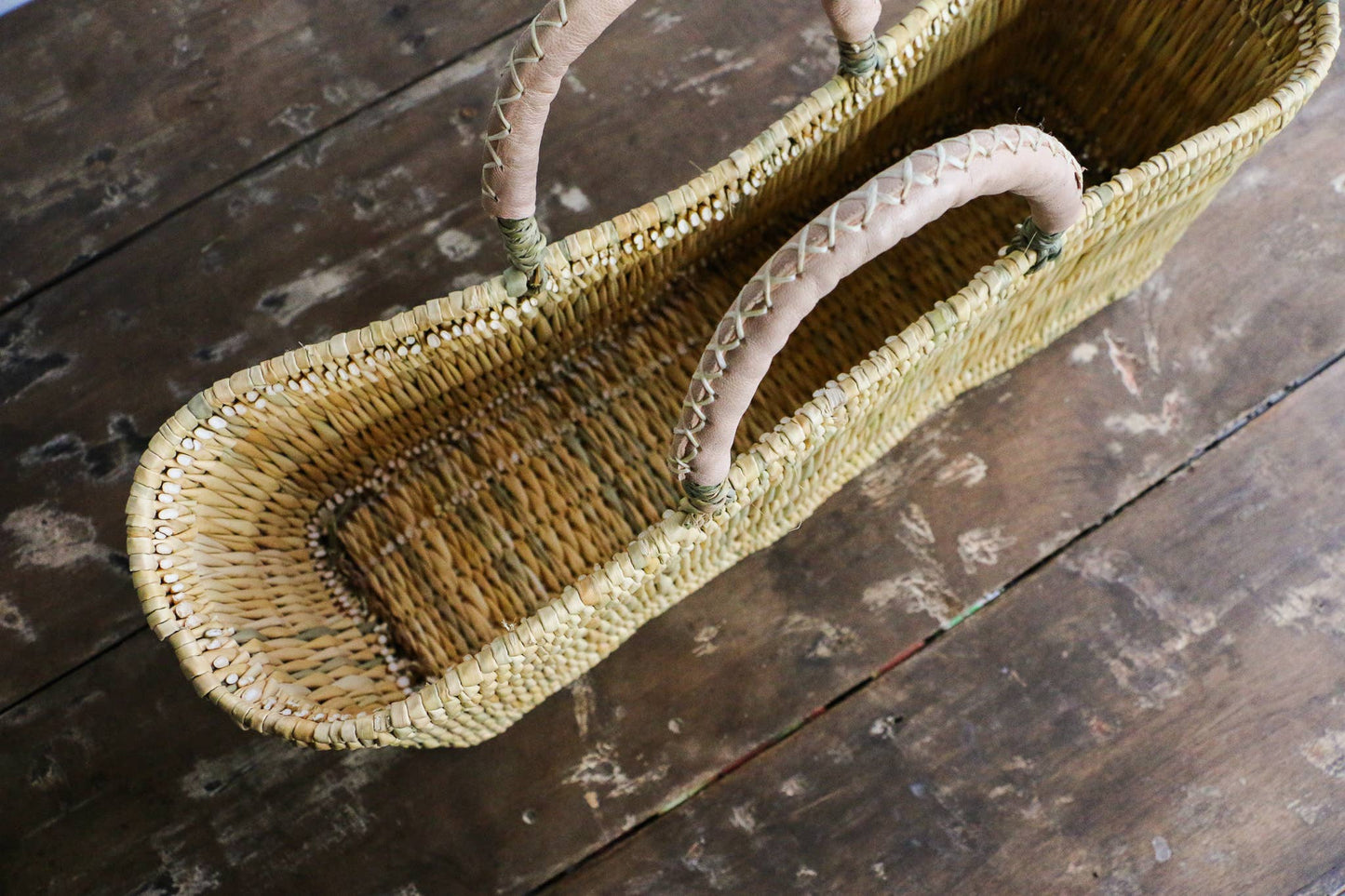 Garden Trug Basket, Brown