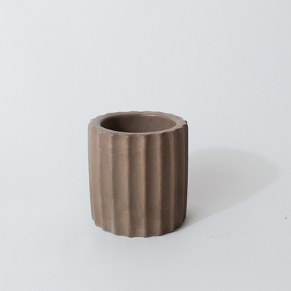 Ribbed Vessel Planter