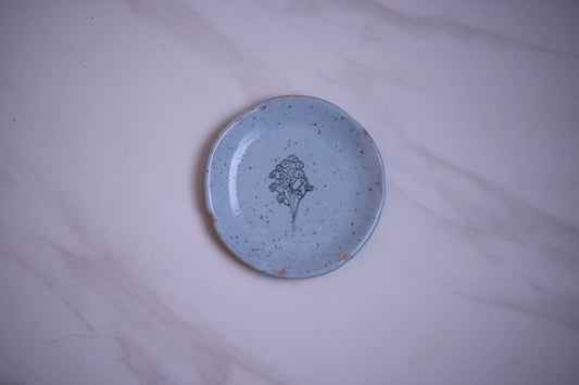 Mini Plate - Delicate Floral Bouquet