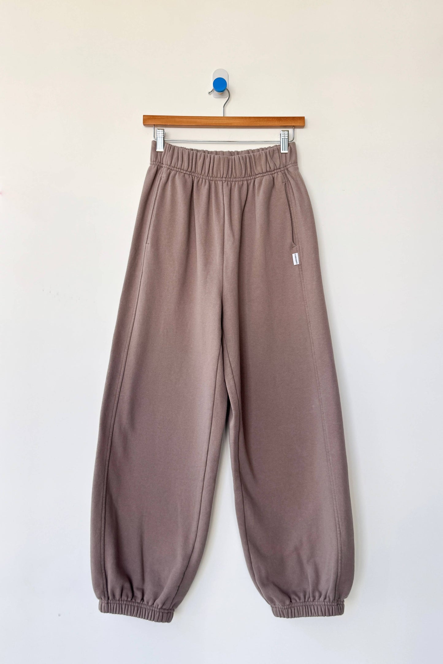 French Terry Balloon Pants- Mushroom