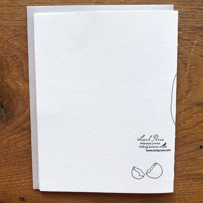 Have an Eggcellent Birthday Letterpress Card