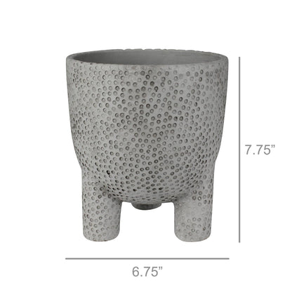 Tiga Three Foot Cachepot, Cement