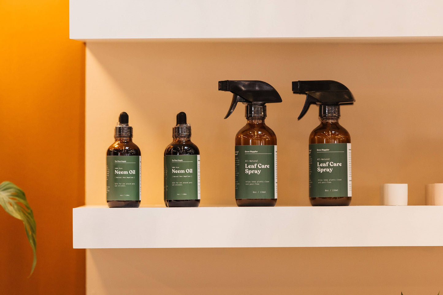 Leaf Care Spray - 8oz l Plant Leaf Cleaner and Shine