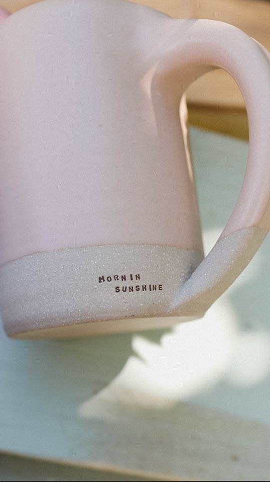Custom Stamped Handmade Mugs