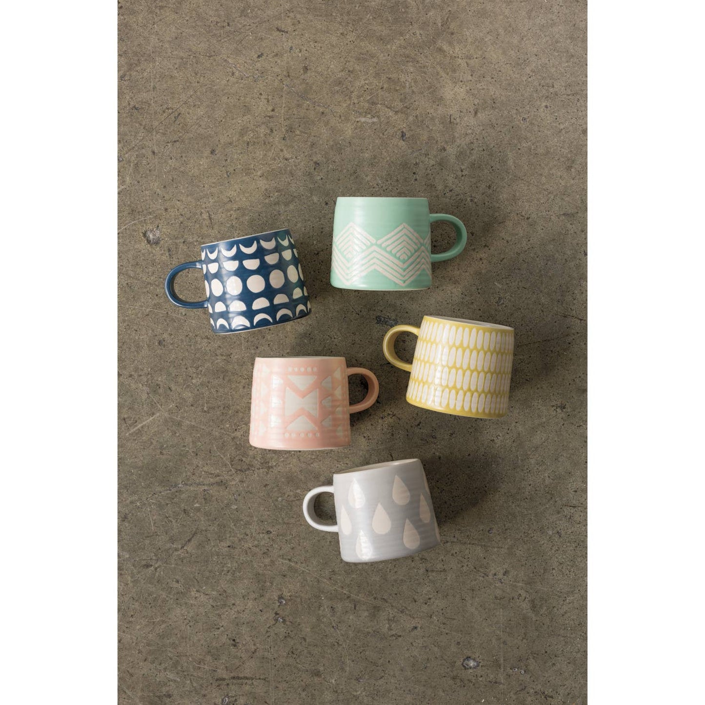 Ink Imprint Stoneware Mugs 12 oz