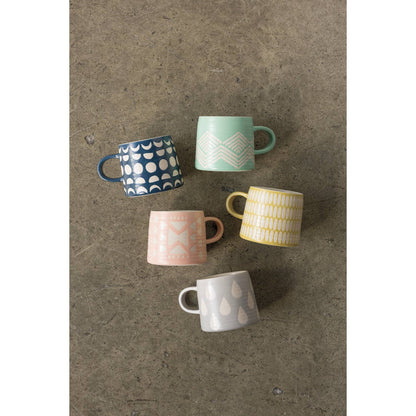 Ink Imprint Stoneware Mugs 12 oz