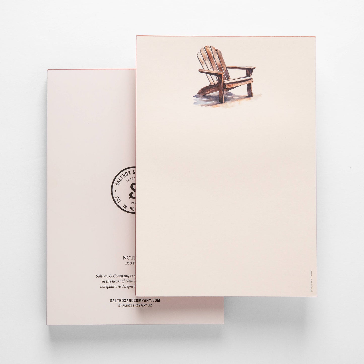 Adirondack Chair - Notepad