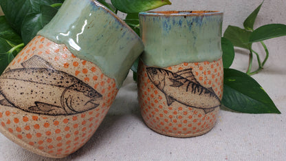 Orange Polka Dot Fish