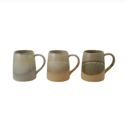14 oz. Stoneware Mug, Reactive Glaze